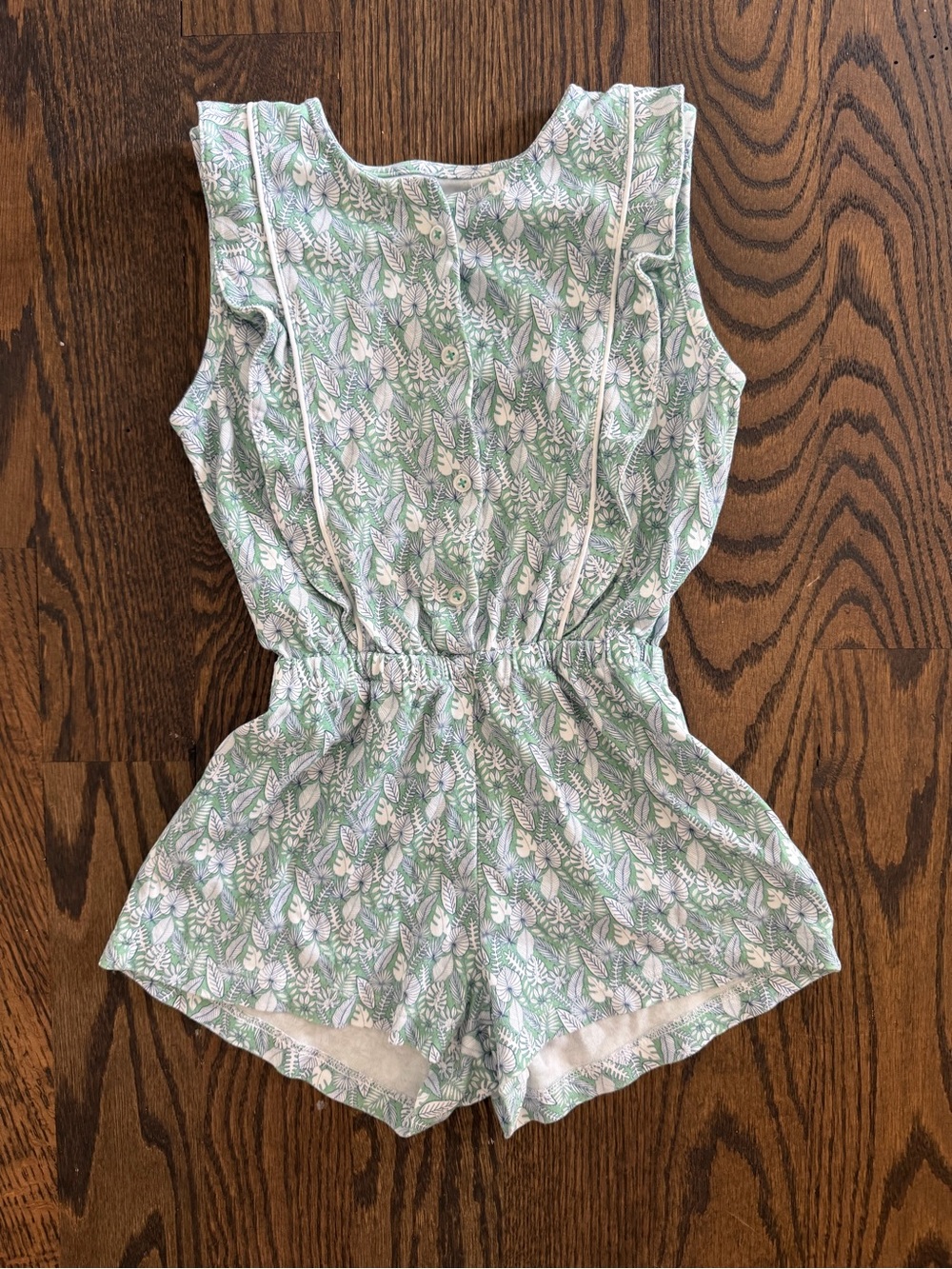 Lila + Hayes Floral Ruffle Romper